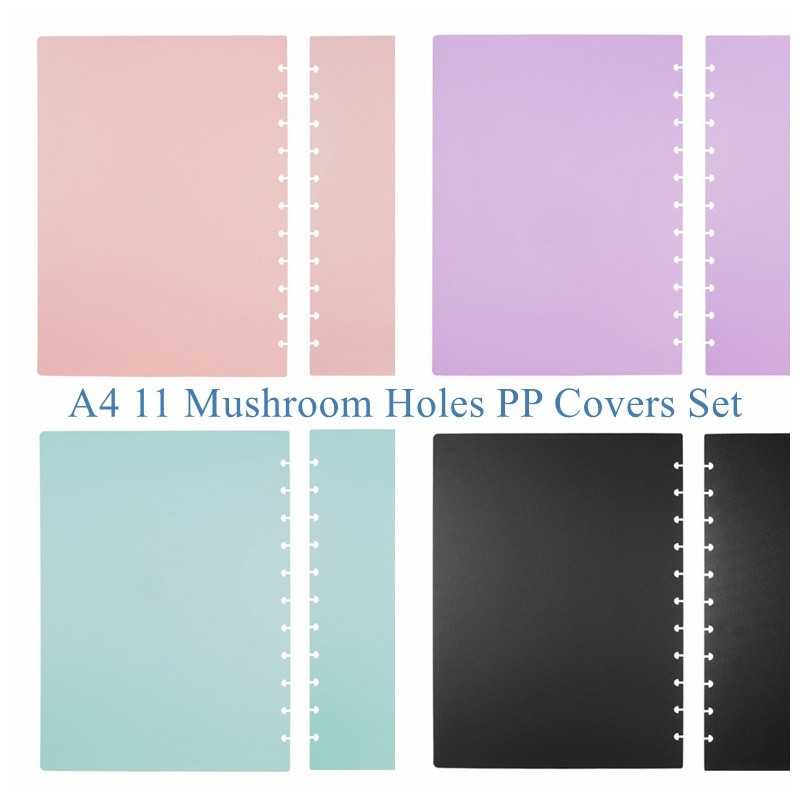 A4 11 holes/Letter 11 Holes/A5 8 holes/Junior 8 holes PP Covers for DIY