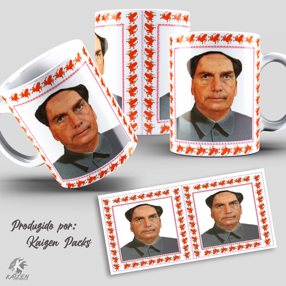 Caneca de Cerâmica - Meme Bolsotsé - Bolsoxina - Ref001