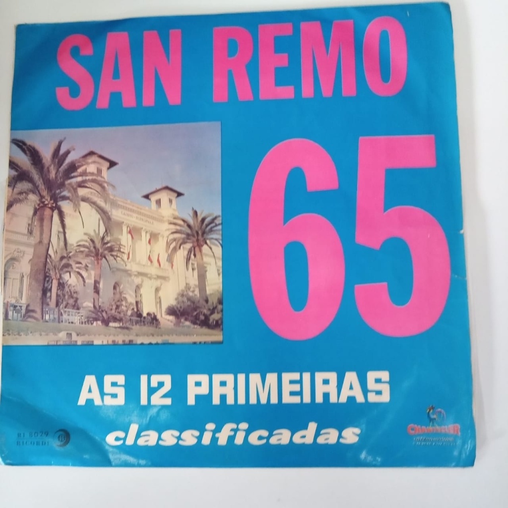 SAN REMO 65 - AS 12 PRIMEIRAS CLASSIFICADAS interprete VARIOS ARTISTA S