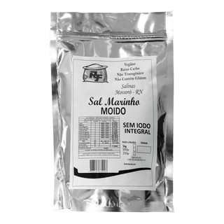 Sal Zero De Iodo,marinho Moido, 100%integral .