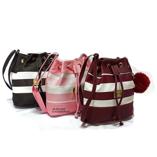 Bolsa feminina De Alça Transversal Saco MODA PREMIUM