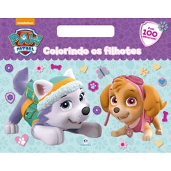 Livro - Patrulha Canina - Colorindo com os filhotes