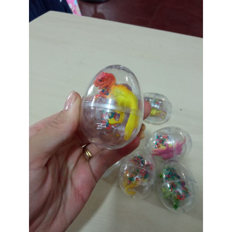 Ovo Dinossauro Bolinhas Gel Cresce na Água Brinquedo