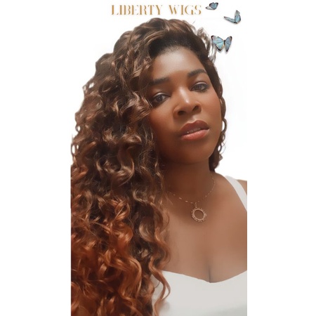 Peruca Wig Cacheada Morena Iluminada Cabelo Orgânico Longo 65cm | Shopee  Brasil