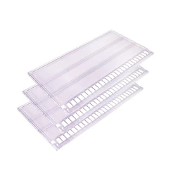 Kit Prateleira De Geladeira Refrigerador Continental Mabe Bosh GE Kit 3 Peças Atacado Rcct (440/470/480/490)