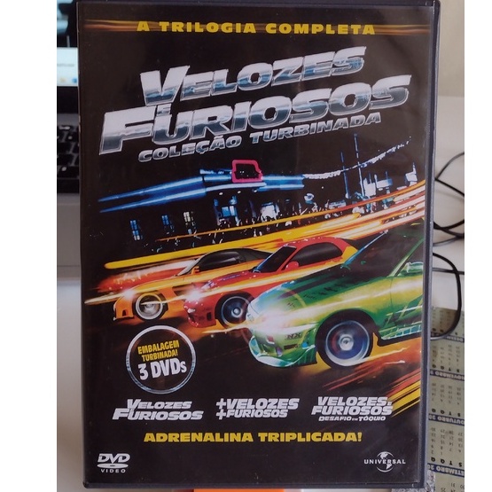 Trilogia Velozes e Furiosos Original | Shopee Brasil