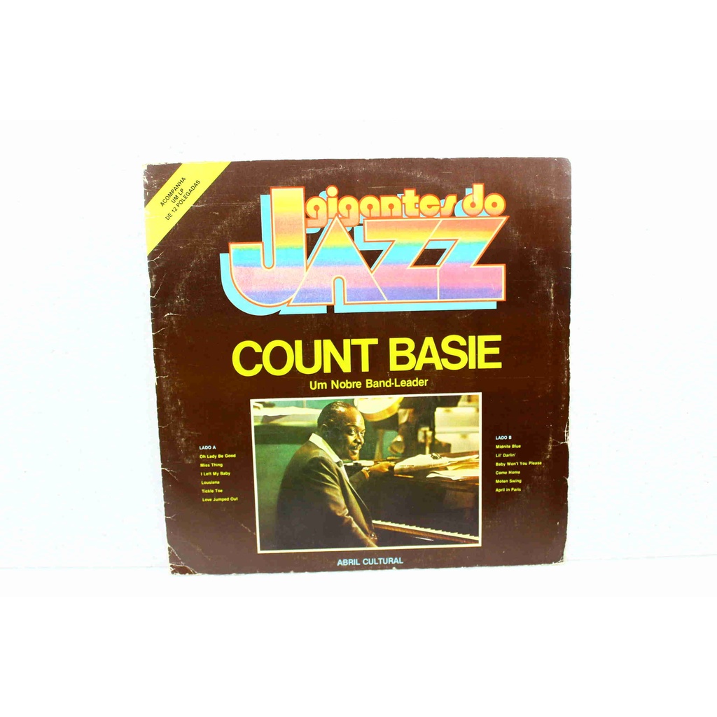 Lp Vinil - Count Basie - Gigantes do Jazz
