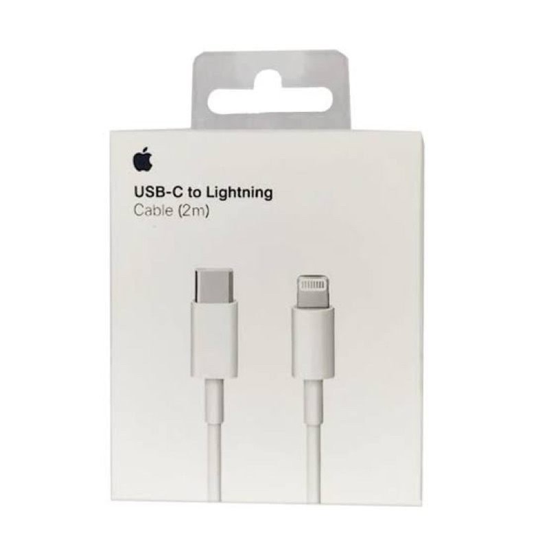 Cabo 2 metros Carregador iPhone  Apple Lightning Tipo-C iPhone 5 6 7 8 X 11 12 13