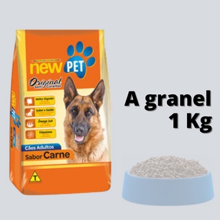 Ração New Pet Sabor Carne SEM CORANTE - 1kg A Granel