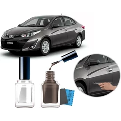 Tinta Tira Risco Automotivo Cor Carro Toyota Yaris 2019 2020 Cinza Cosmopolita