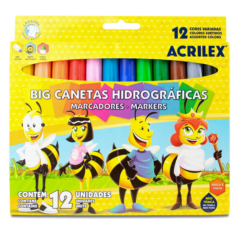 Acrilex Canetinha Jumbo: Onde Comprar | BuscaProdutos