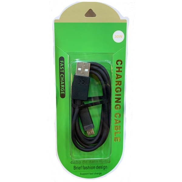 Cabo Carregador Turbo Rápido V8 Micro Usb Tipo C Cabo de Dados 1 Metro em Oferta na Shopee