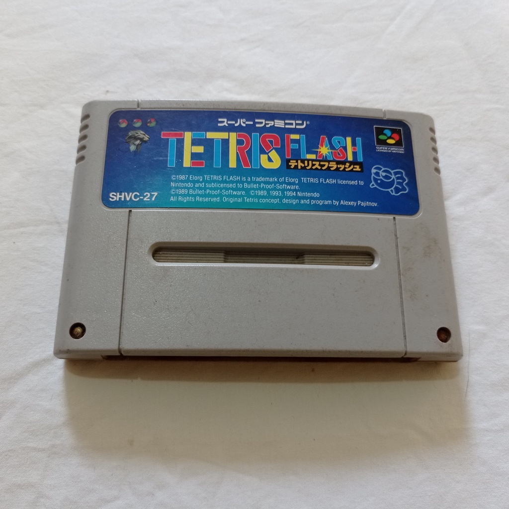 Tetris Flash - Super Famicom (snes) Original