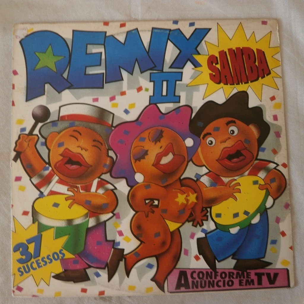 Lp Remix Samba 1994 Vol.2, Disco De Vinil 37 Sucessos