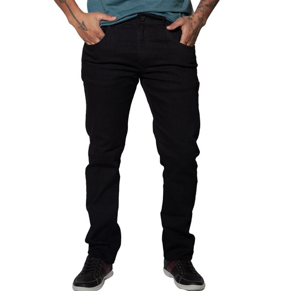 Calça Jeans Skinny Masculina Preta
