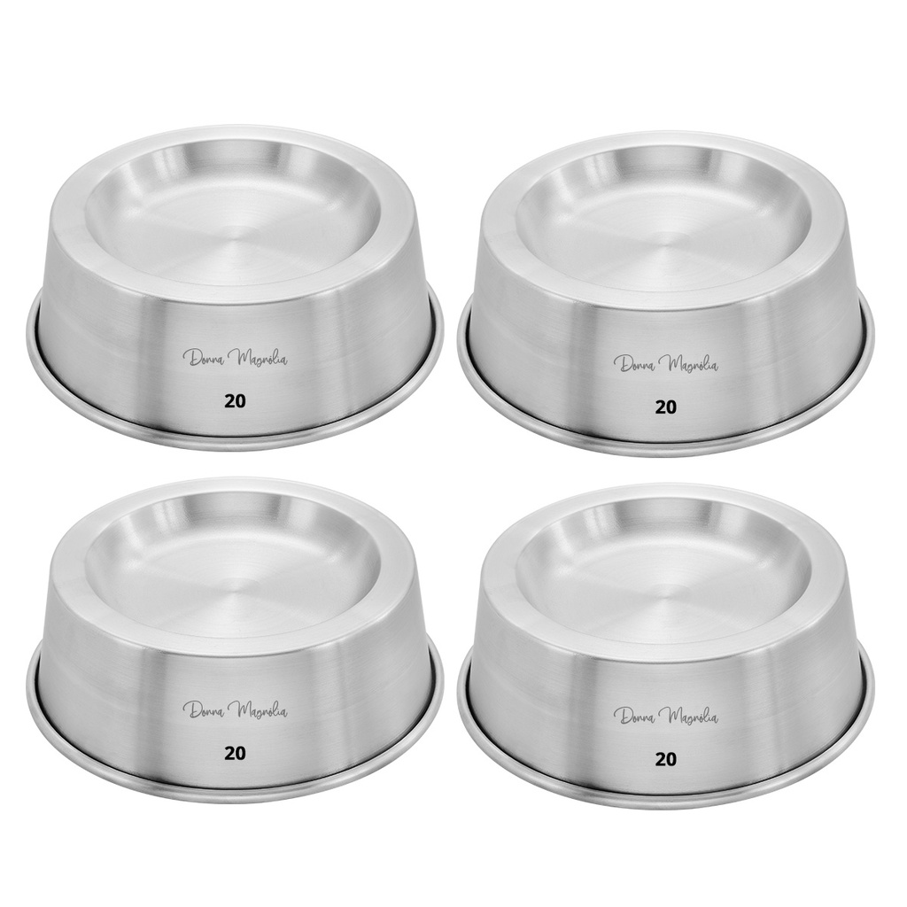 Kit 4 (QUATRO) Forma Assadeira Alumínio Redonda Ballerine 20 G39CR em Oferta na Shopee