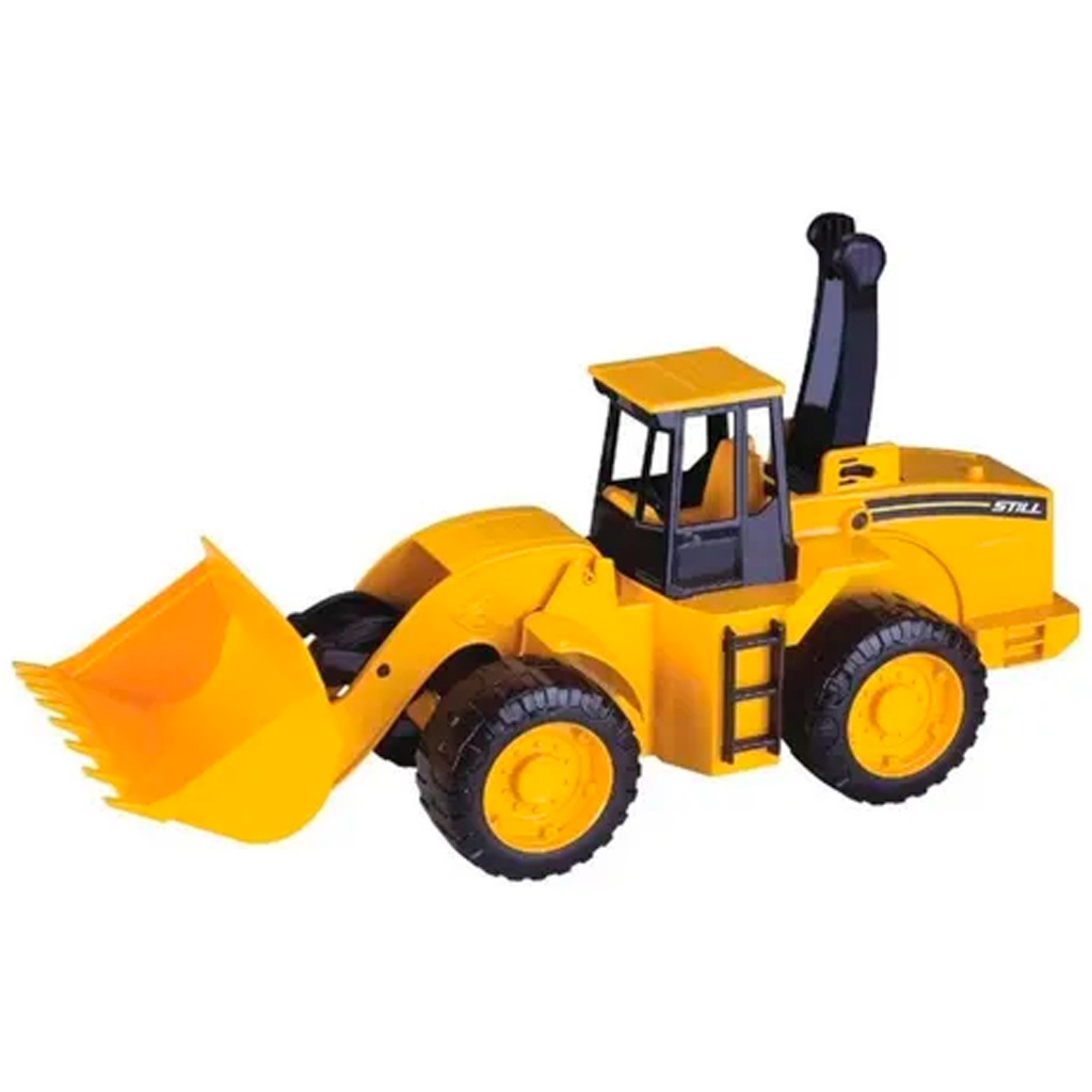 Carregadeira Escavadeira Trator Still Plastico Praia - Roma em Oferta na Shopee