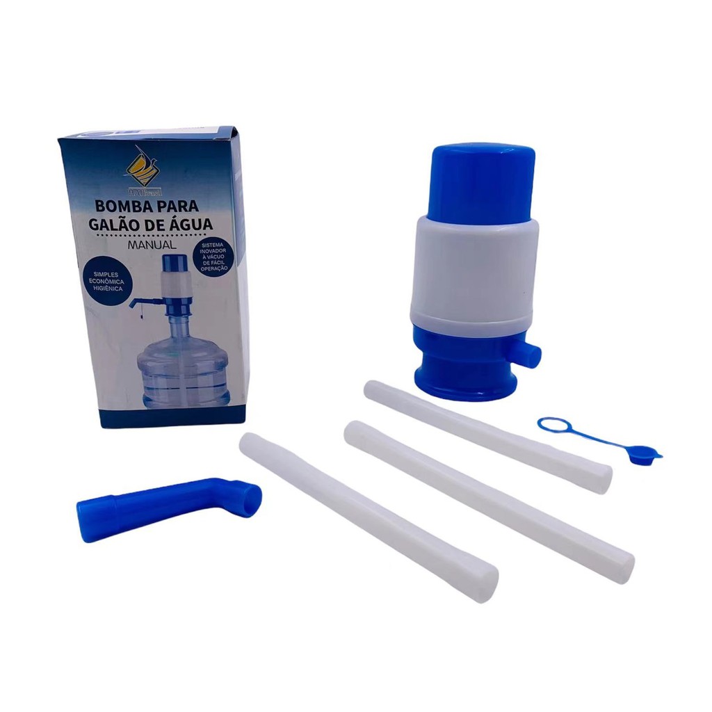 Bomba Manual Para Galão Garrafão Bebedouro De Água Pressão Até 20 LITROS