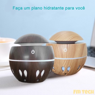 Mini umidificador umidificador umidificador de madeira ambiente