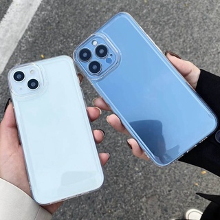 Para O iPhone 11 15 14 13 Pro Max Fashion Simple Clear TPU Soft Space Capa Protetora À Prova De Queda Anti-Riscos 12 XR