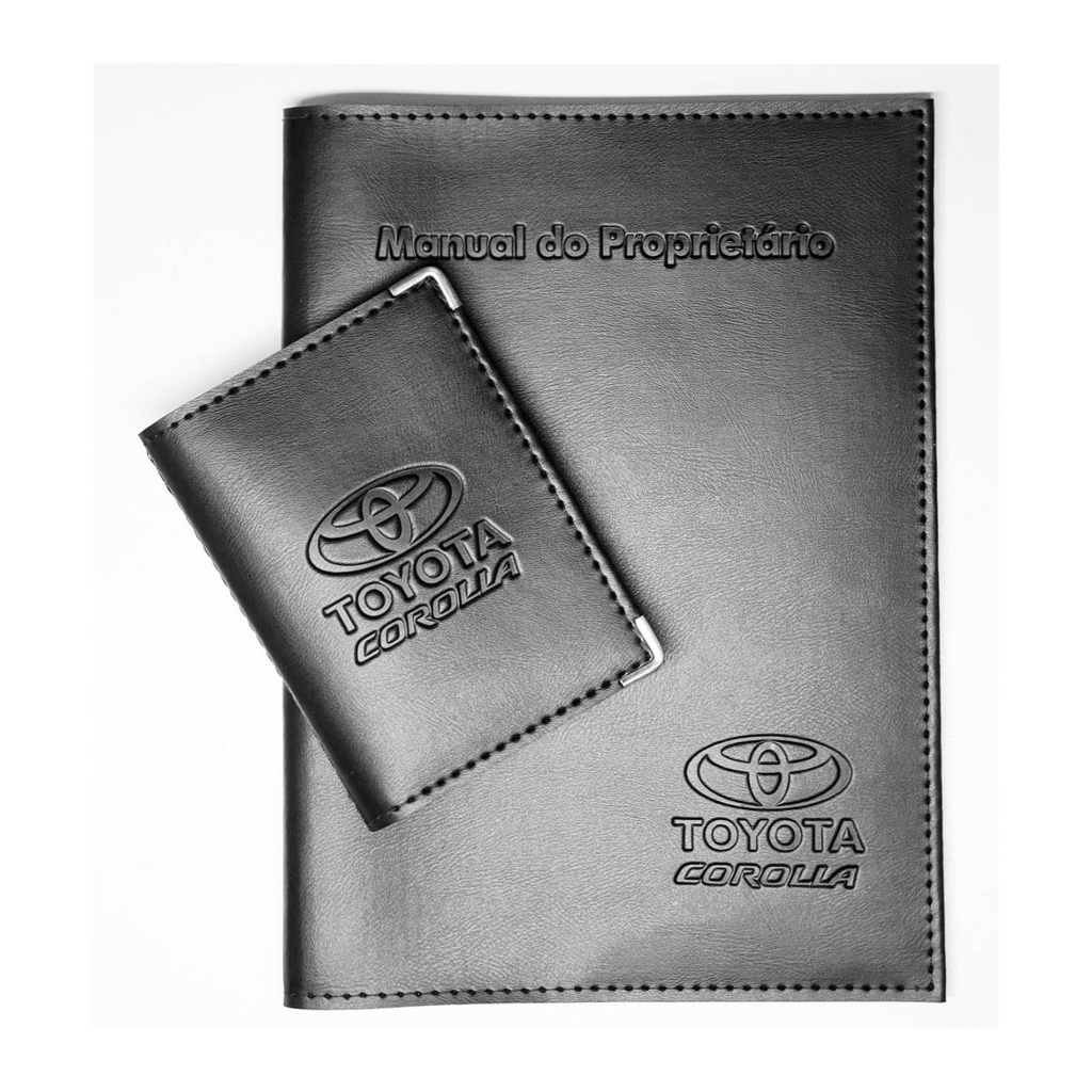 Porta Manual e Porta Documentos Gravação Toyota Corolla