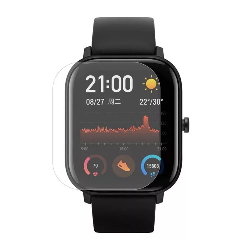3 Películas Hydrogel P/ Smartwatch Amazfit Bip Gtr Gts Stratos T-Rex Zepp Nexo Neo Pace Cheetah Pop em Oferta na Shopee