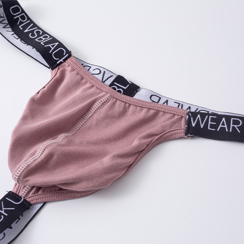 2021 New Modal Logo Quick Dry Sexy Gay Underwear Men Men S Thong Jockstrap Sissy Panties G