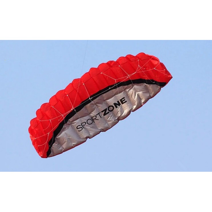 Pipa Kite Acrobática Parapente Paraglider Duplo Comando 2,5m