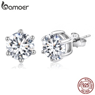 Bamoer Brincos De Prata 925 Para Mulheres Meninas Jóias Acessórios Presente em Oferta na Shopee