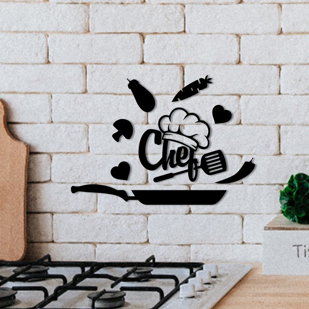 Placa Vazada Decorativa Parede Cozinha Com Amor New Mdf - M4