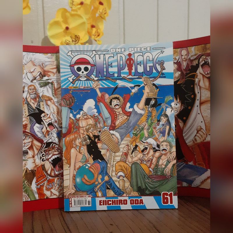 One Piece Vol 61 Com Poster Shopee Brasil