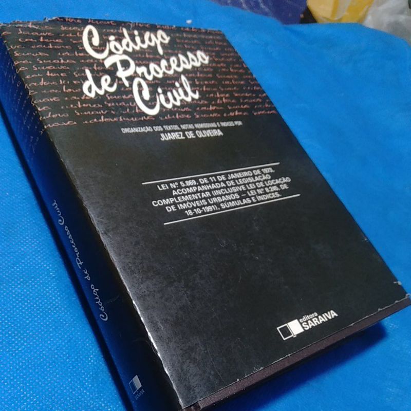 livro Código de processo civil - Juarez de oliveira