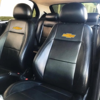 Capa de Banco Automotivo Carro em Couro Celta Corsa Classic Onix Novo Prisma Vectra Astra