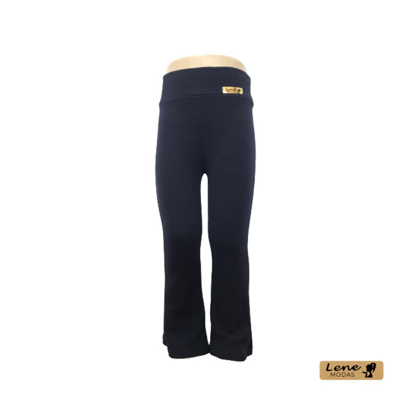Calça Flare Malha Crepe Infantil. em Oferta na Shopee