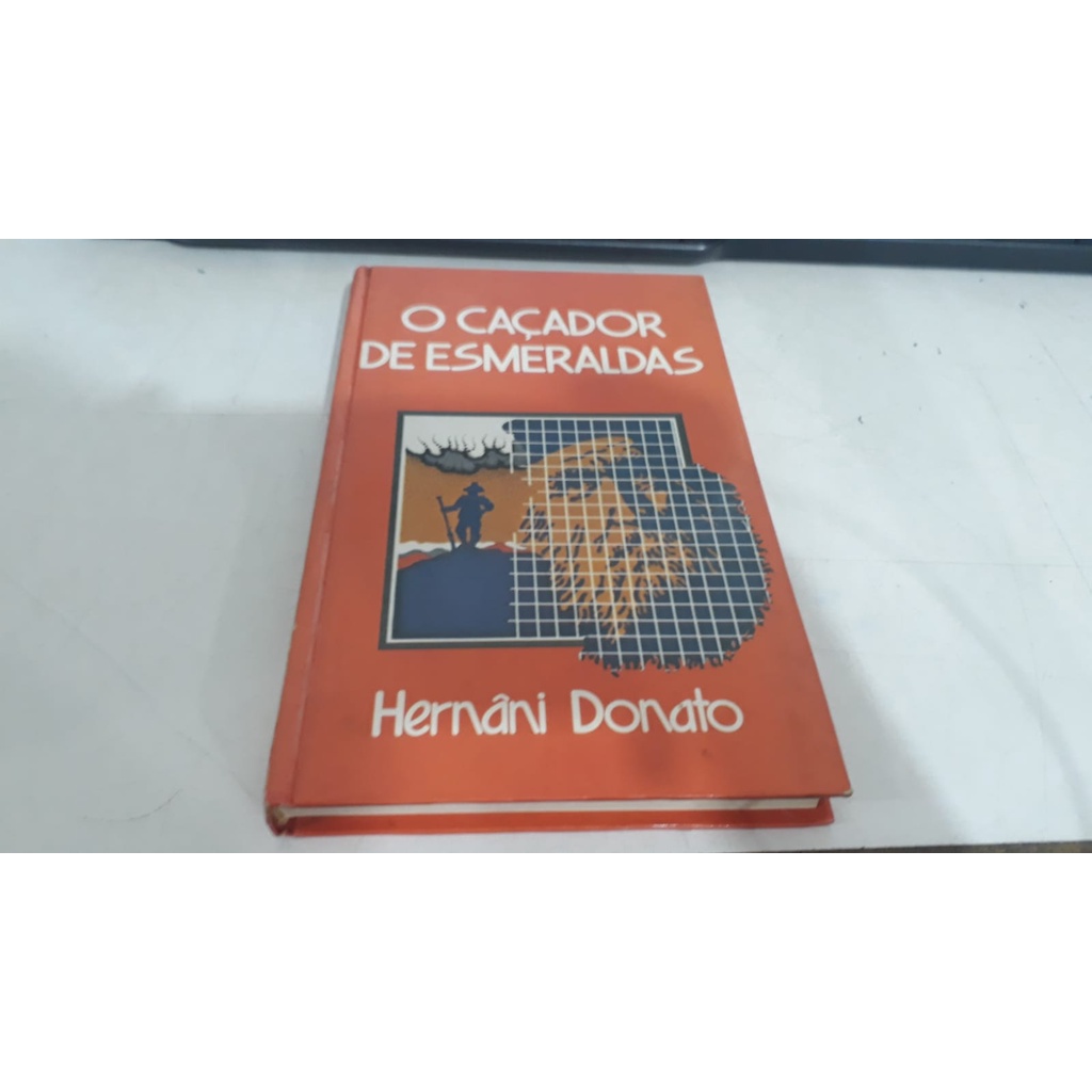 livro usado: o caçador de esmeraldas | Shopee Brasil