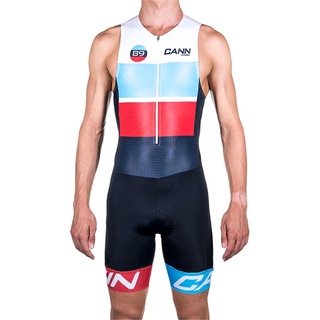 CANNIBAL Macacão Masculino Sem Manga/Camisa De Ciclismo/Triathlon /