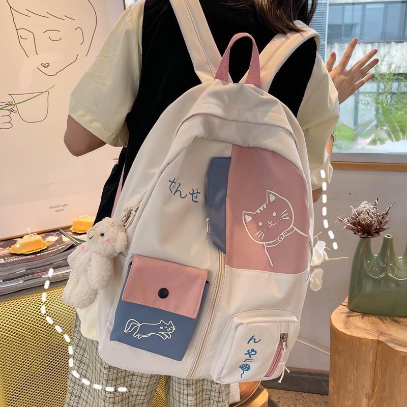 Japão E Coreia Do Sul Mochila De Estudante De Grande Capacidade Bolsa De Viagem Para Meninas