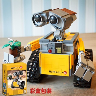 687 Pçs Disney WALL E O Robô De Alta Tecnologia DIY Blocos De Construção Idéia Figuras Elétricas Modelo Compatível Brinq em Oferta na Shopee