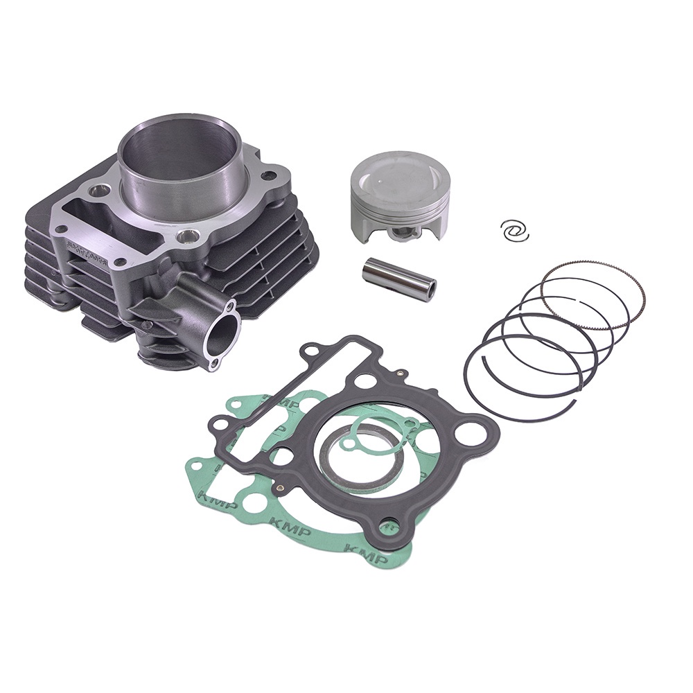 Kit Premium Com cilindro Pistao Junta KMP Anel Rik Fazer 250