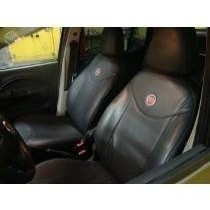 Capa De Banco Couro Fiat Palio Siena Uno  2014 100% Couro