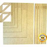 Kit Cartonagem 07 Gabaritos 02 Réguas Fio Cabelo 06 Esquadro pachwork br