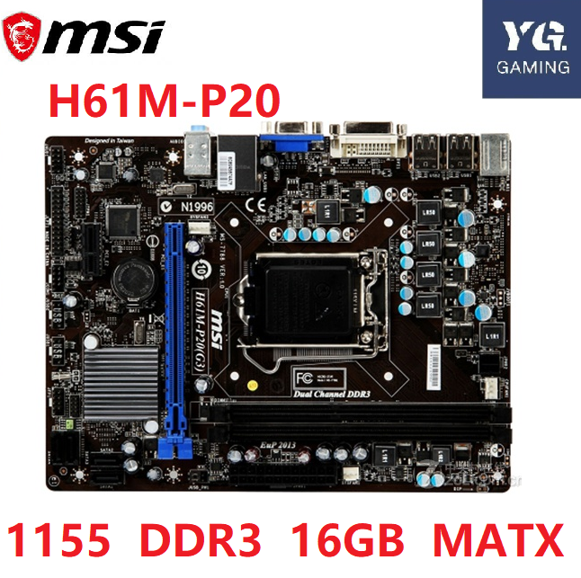 Msi h61m p20 g3 подключение передней панели