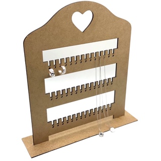 Suporte para brinco e acessórios organizador porta jóias MDF organizador,decorativo,expositor,presente,lembrancinhas