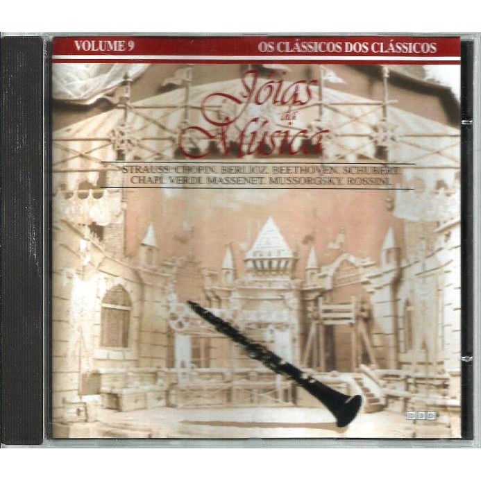 1072 Mcd- Cd Original 1999- Joias Da Música- Volume 9- Os Clássicos Dos Clássicos