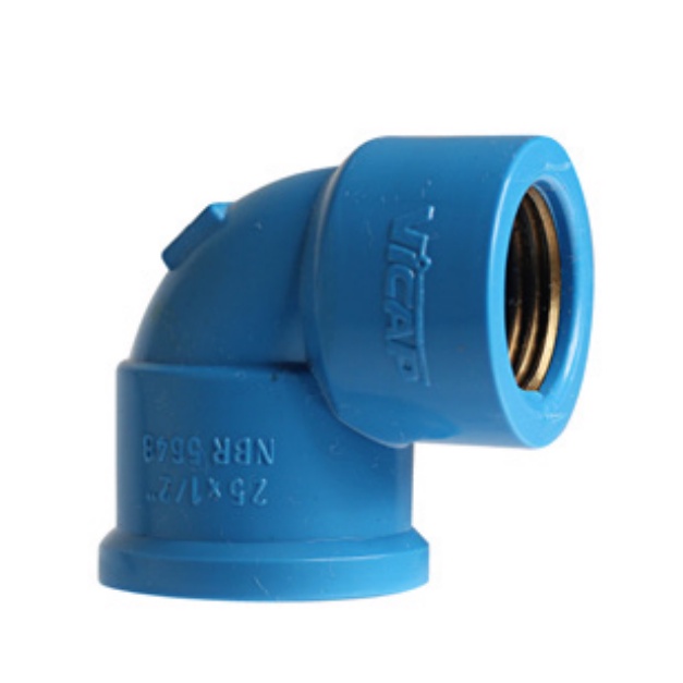 Joelho/Cotovelo LR Bucha Latão  Azul 90° 20mm x 1/2 Soldável em Oferta na Shopee