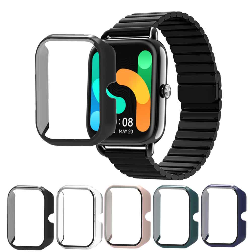 Capa Protetora De Tela Para Haylou RS4/RS4 Plus PC Shell + Estrutura De Acessórios Relógio De Filme De Vidro Temperado