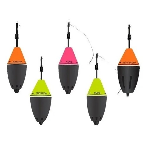 Kit Boia Cevadeira Jr Pesca Mix 2 Kuro 1 Robusta 1 Parruda 1 Baguá
