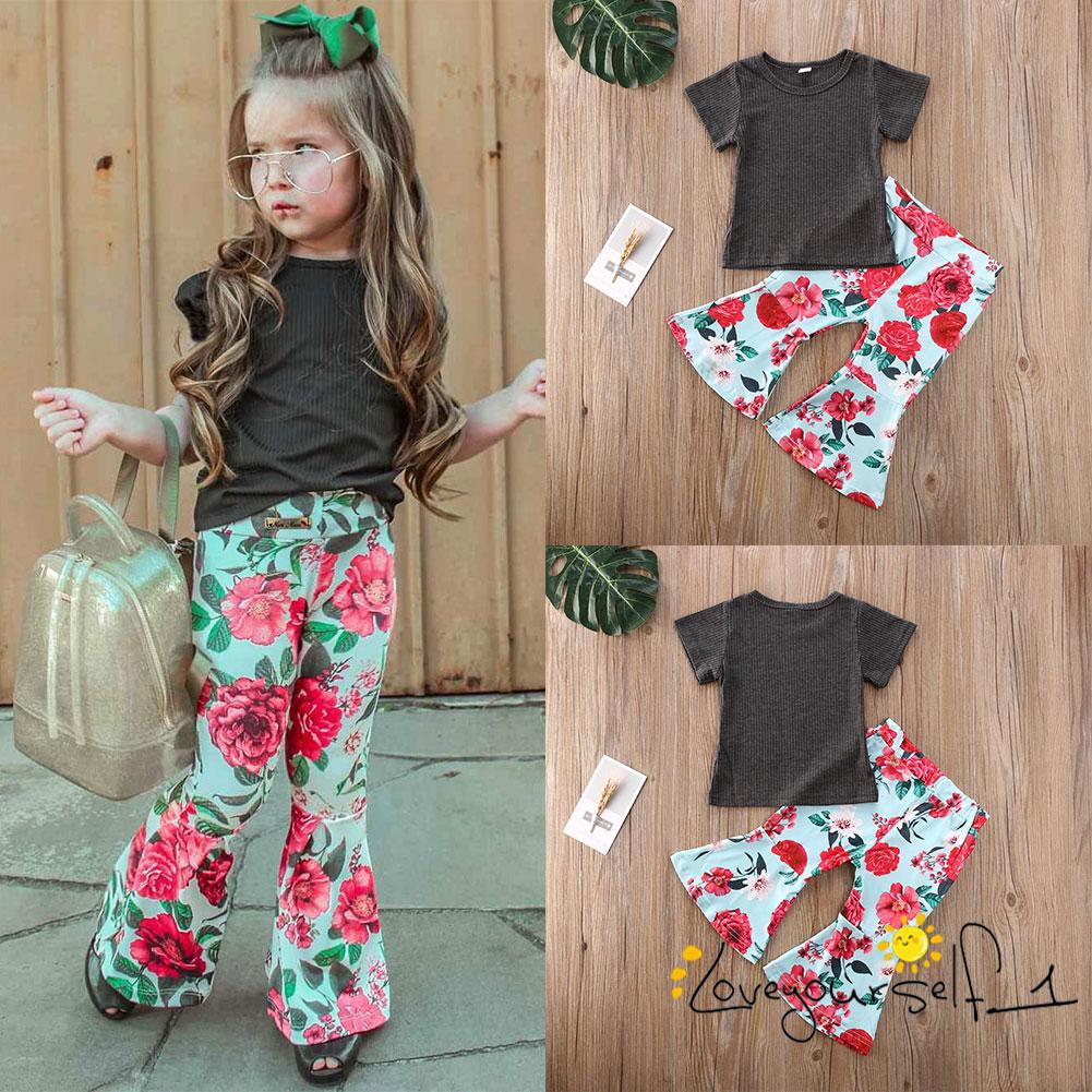 calça boca larga infantil