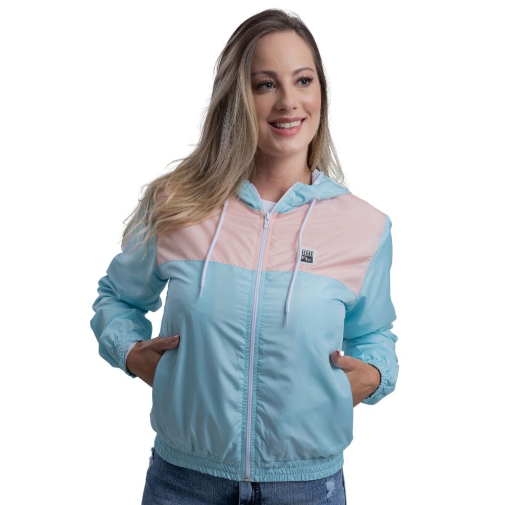 Jaqueta Corta Vento Feminina Aerre De Inverno Com Forro Estilosa Lisa Com Bolso e Capuz Adulto em Oferta na Shopee