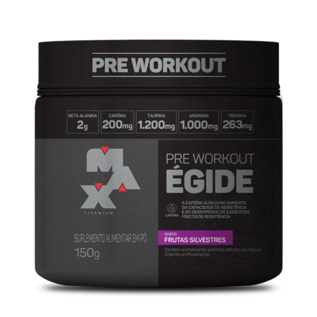 Pré Treino Égide 150g - Max Titanium